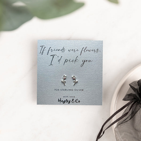 Friendship Flower Earrings
