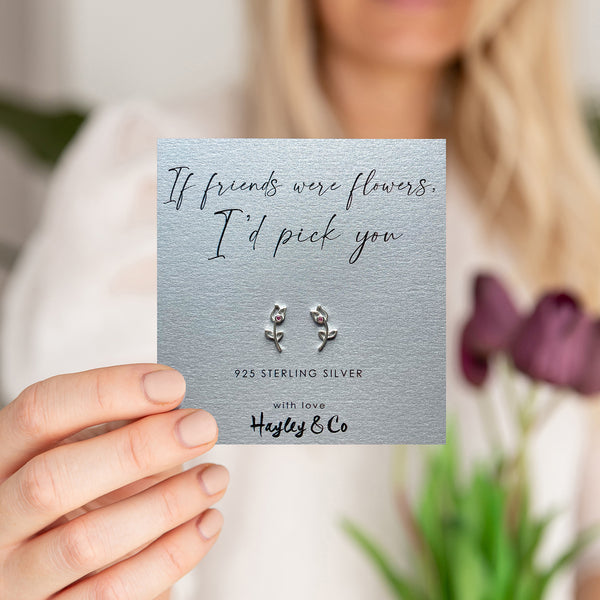 Friendship Flower Earrings