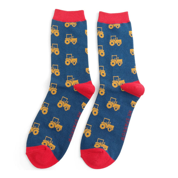 Tractor Mens Bamboo Socks