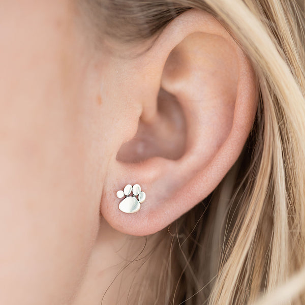 Top Cat Sterling Silver Earrings
