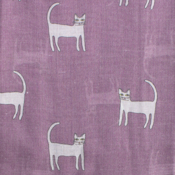 Happy Cats Print Scarf