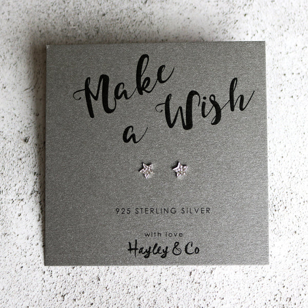 Little Star Sterling Silver Earrings