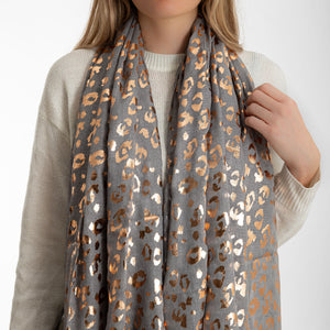 Rose Gold and Sparkly Scarves