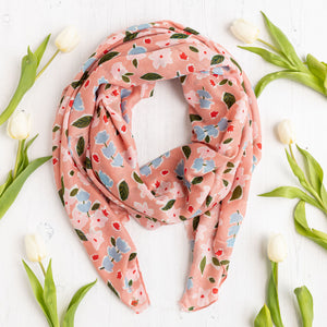 Floral Print Scarves