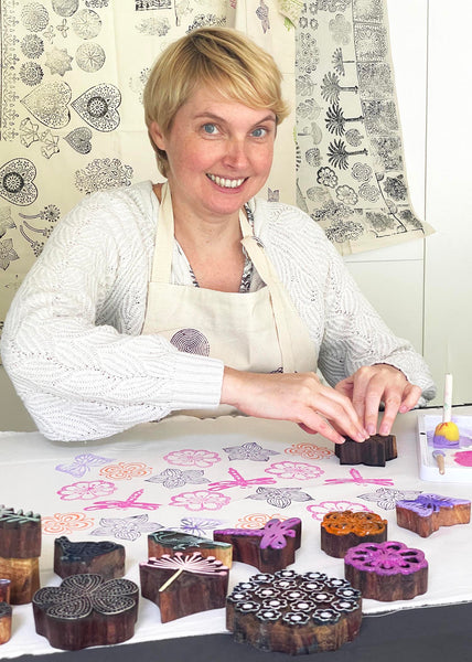 Indian Wood Block Printing Workshop Booking | Holden Clough | 15th August 2026