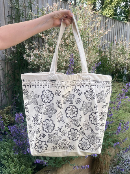 Indian Wood Block Printing Workshop Booking | Holden Clough | 15th August 2026