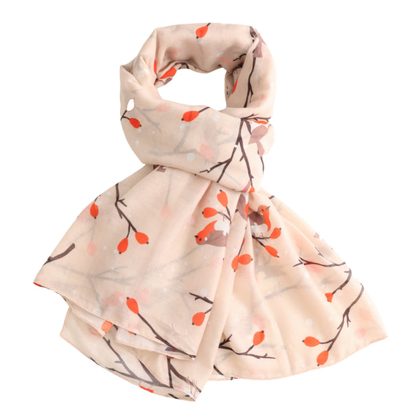 Christmas Robin Scarf