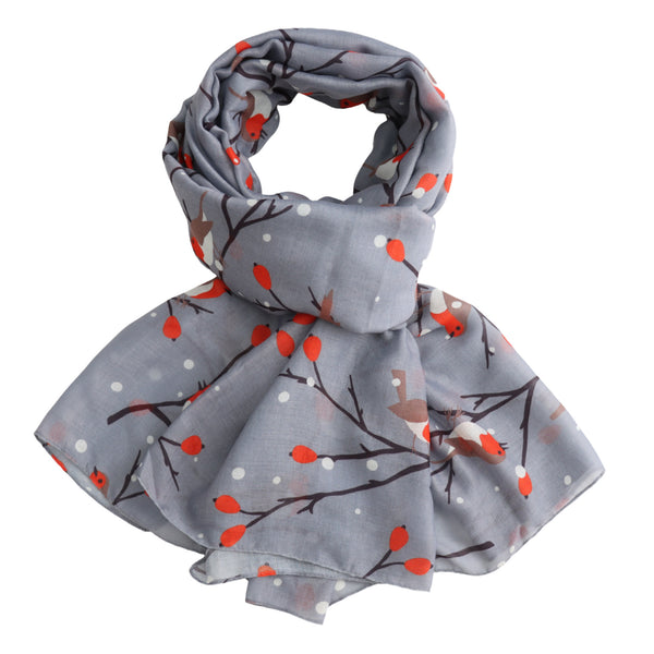 Christmas Robin Scarf