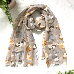 Crazy Cat Scarf