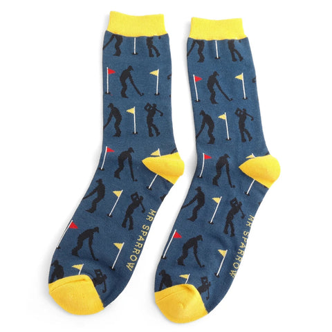 Golfer Mens Bamboo Socks