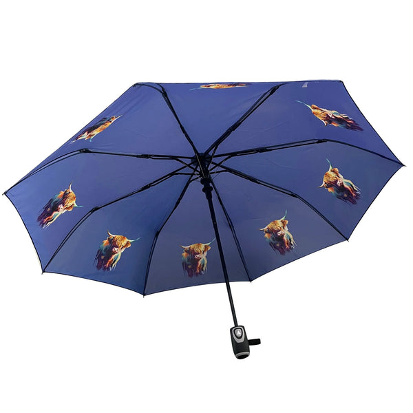 Highland Cow Print Umbrella