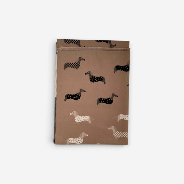 Sausage Dog Print Cosy Scarf