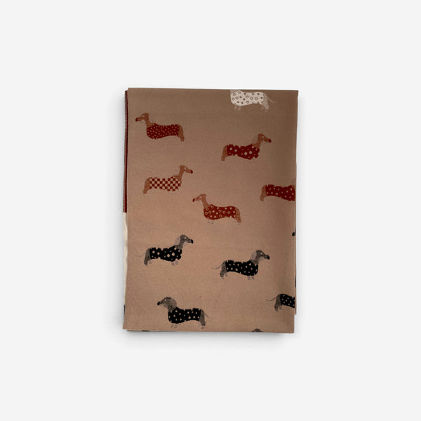 Sausage Dog Print Cosy Scarf