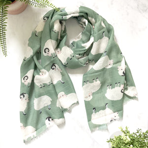 Sheep Print Scarf