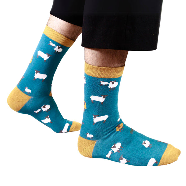 Sheep Mens Bamboo Socks