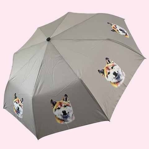 Shiba Inu Dog Print Umbrella
