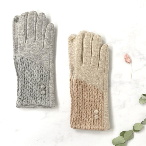 Ladies Soft Cashmere Blend Winter Gloves