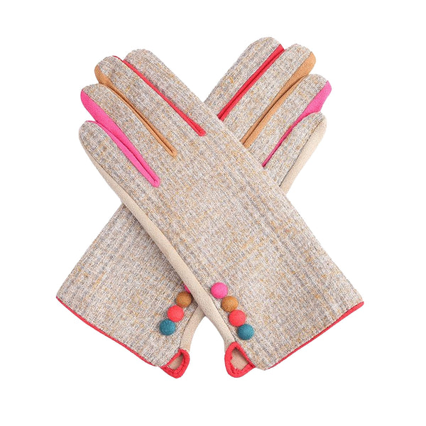 Ladies Suede Winter Gloves