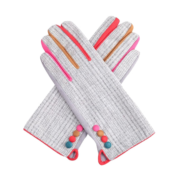 Ladies Suede Winter Gloves