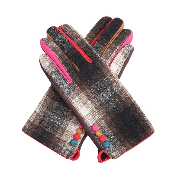 Tweed Gloves - Touchscreen Compatible