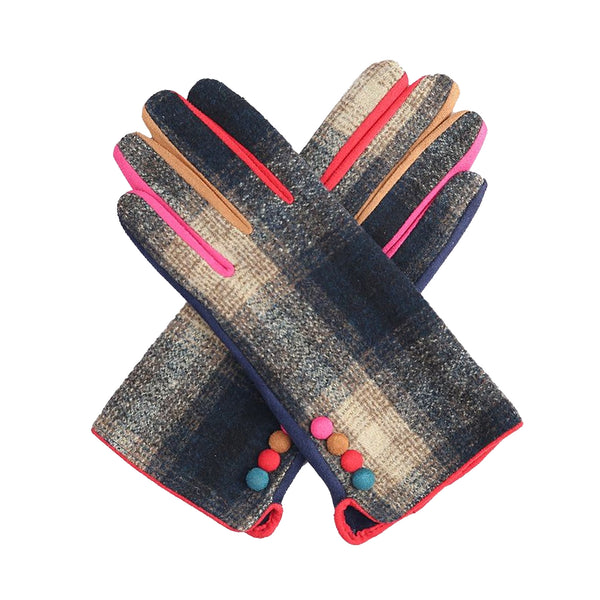 Tweed Gloves - Touchscreen Compatible