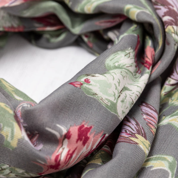 Thistle Floral Scarf