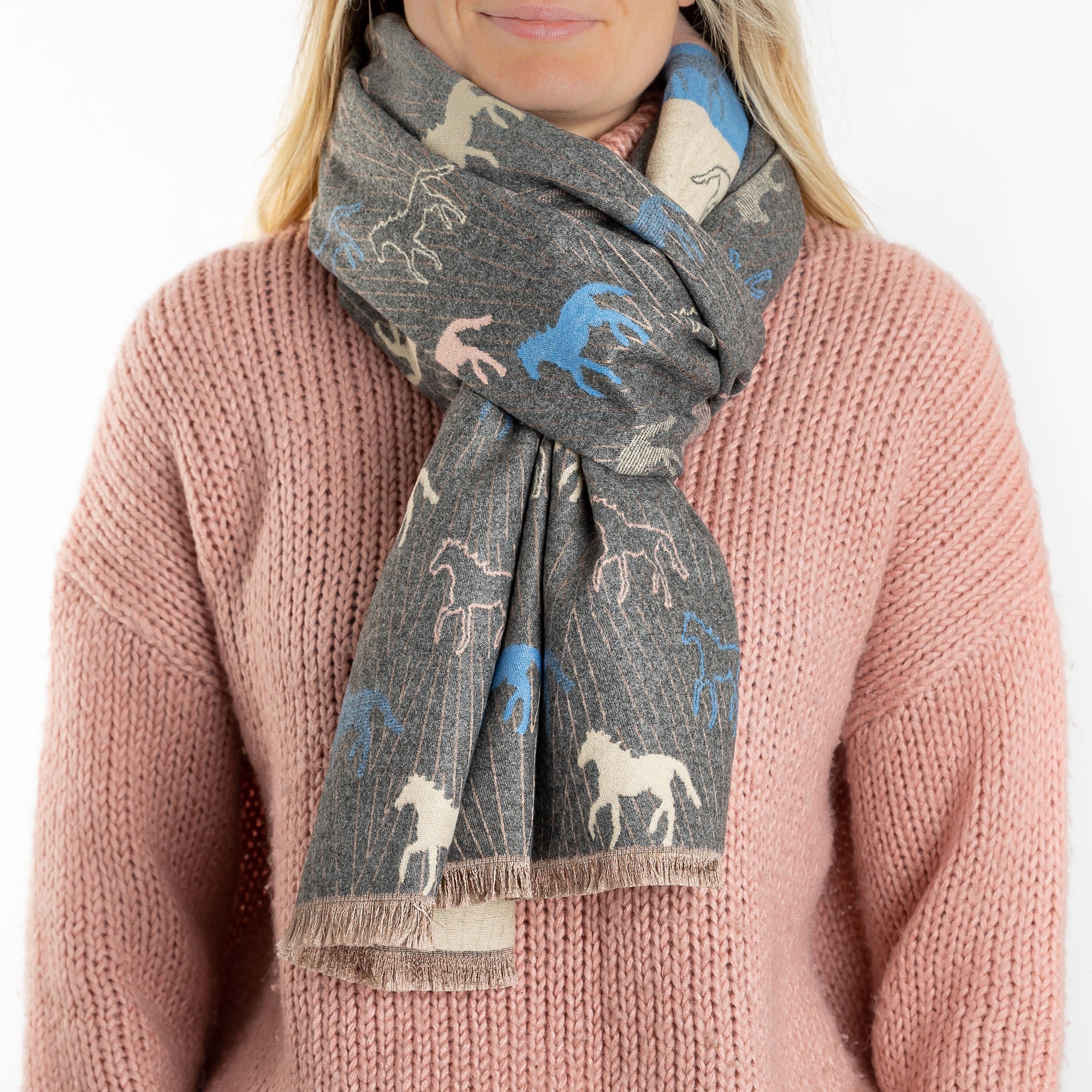 Horse Winter Scarf