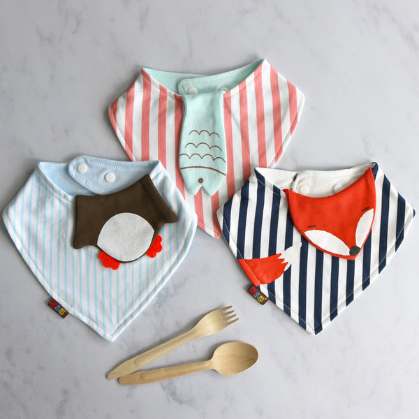 Little Animal Dribble Bib