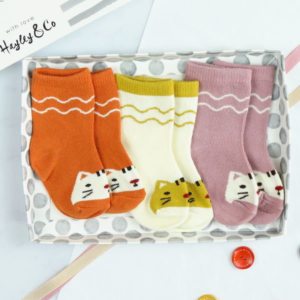 Little Kitten Baby Socks