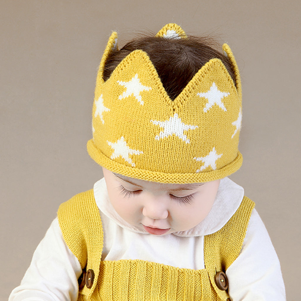 Star Knitted Crown
